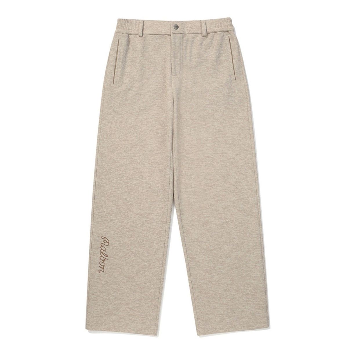말본 골프(MALBON GOLF) 니트라이크 트레블 셋업 팬츠 BEIGE (MAN)