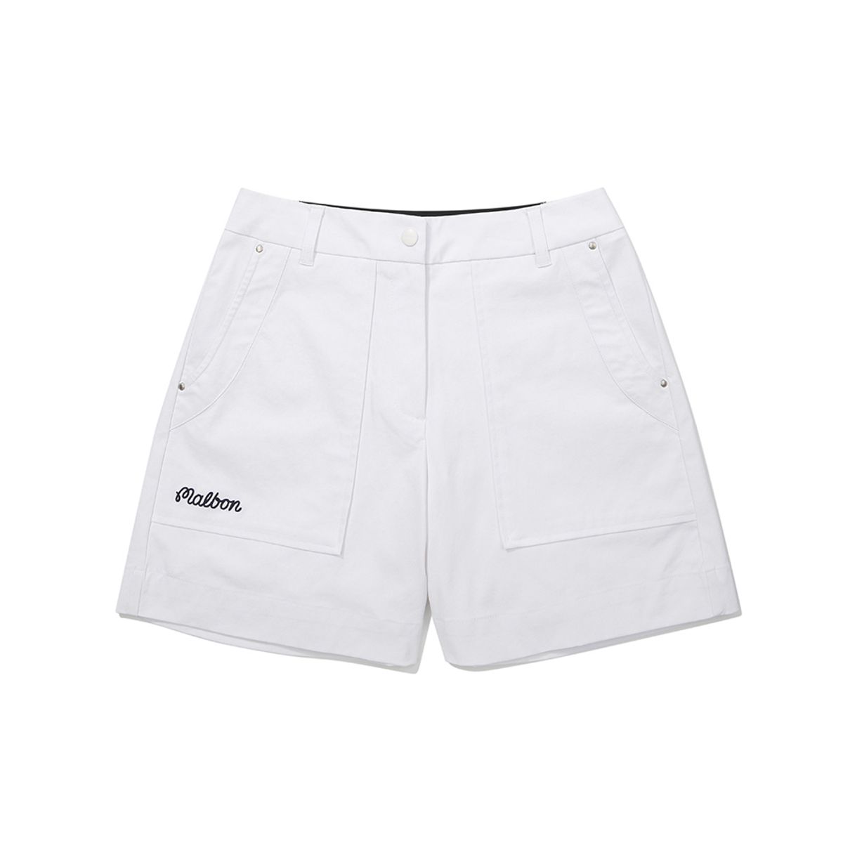 말본 골프(MALBON GOLF) 이중직 3부 하프팬츠 OFF WHITE (WOMAN)