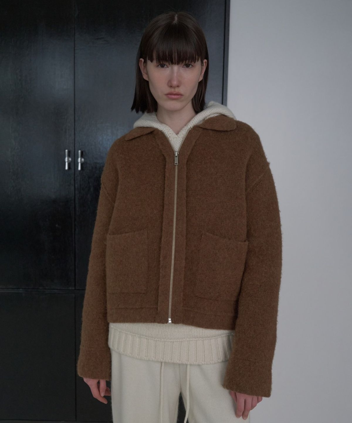 디에토(DEETO) Brushed Jacket [CAMEL]