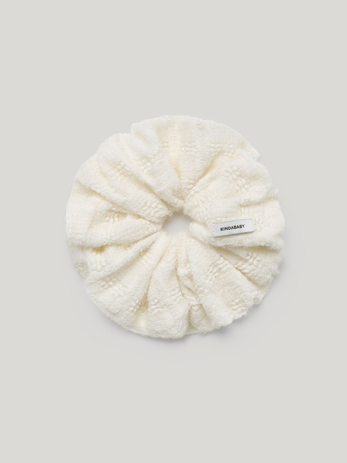 카인더베이비(KINDABABY) [쇼핑백 증정] cozy boucle knit scrunch