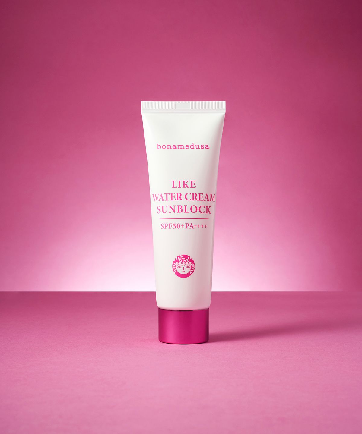 보나메두사(BONAMEDUSA) 라이크 워터 크림 선블록 SPF50+ PA++++ 50ml