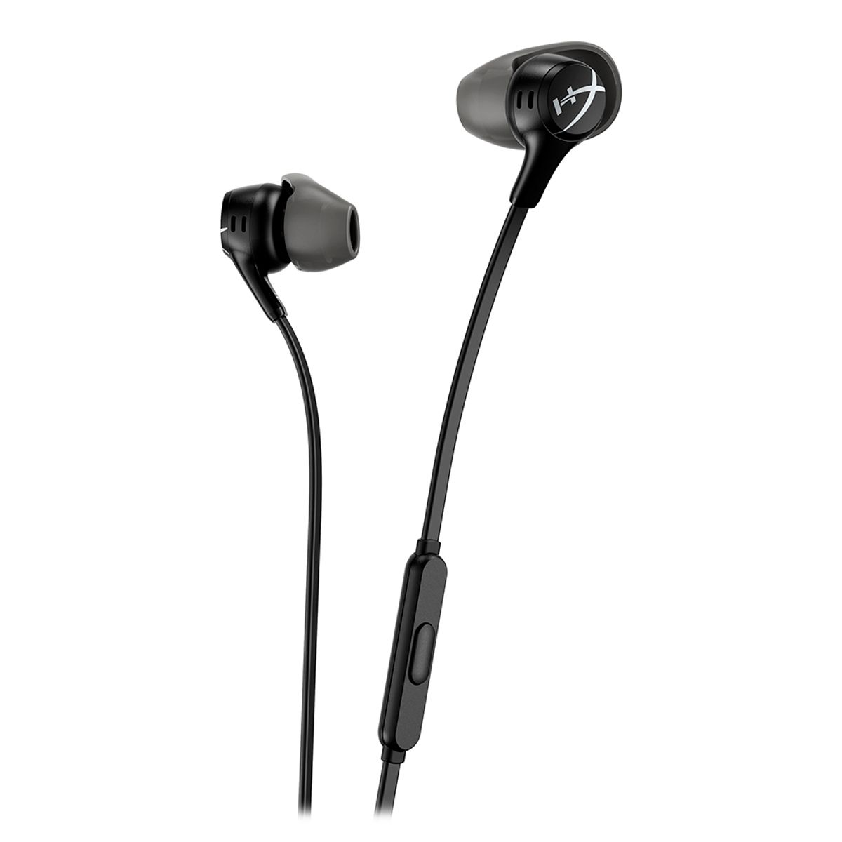 하이퍼엑스(HYPERX) 클라우드 이어버즈 2 유선 게이밍 이어폰 (블랙)
