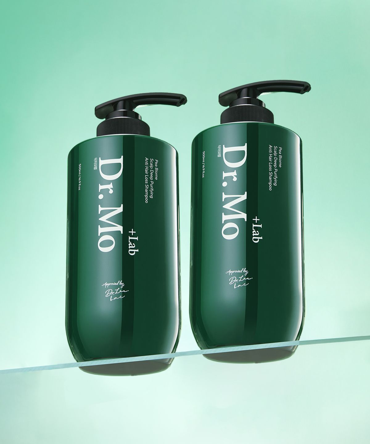 닥터리코스(DR.LEECOS) 닥터모랩 완두 바이옴 스칼프 딥 퓨리파잉 탈모 샴푸 500ml 2개
