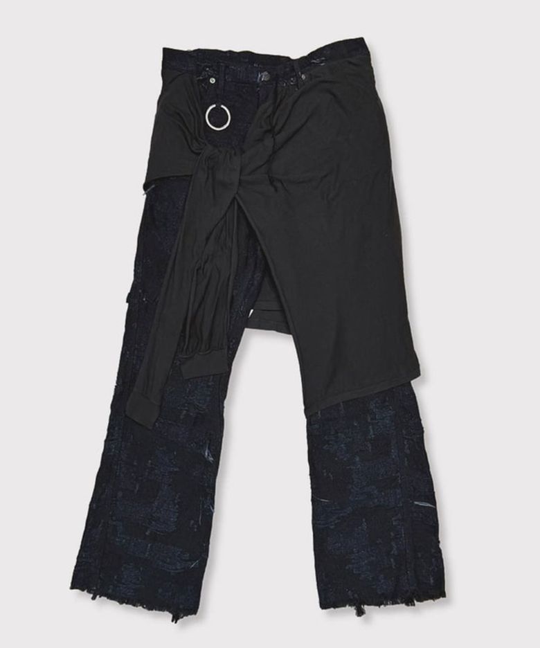 Twist Seam Lot.20746 BORO CRUST With Wrapped - INDIGO