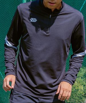 ZD 테크니컬 드릴탑 [블랙/화이트]