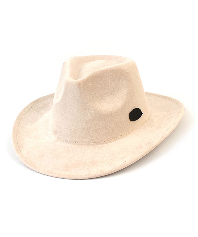 Cowboy Suede Ivory Fedora 페도라