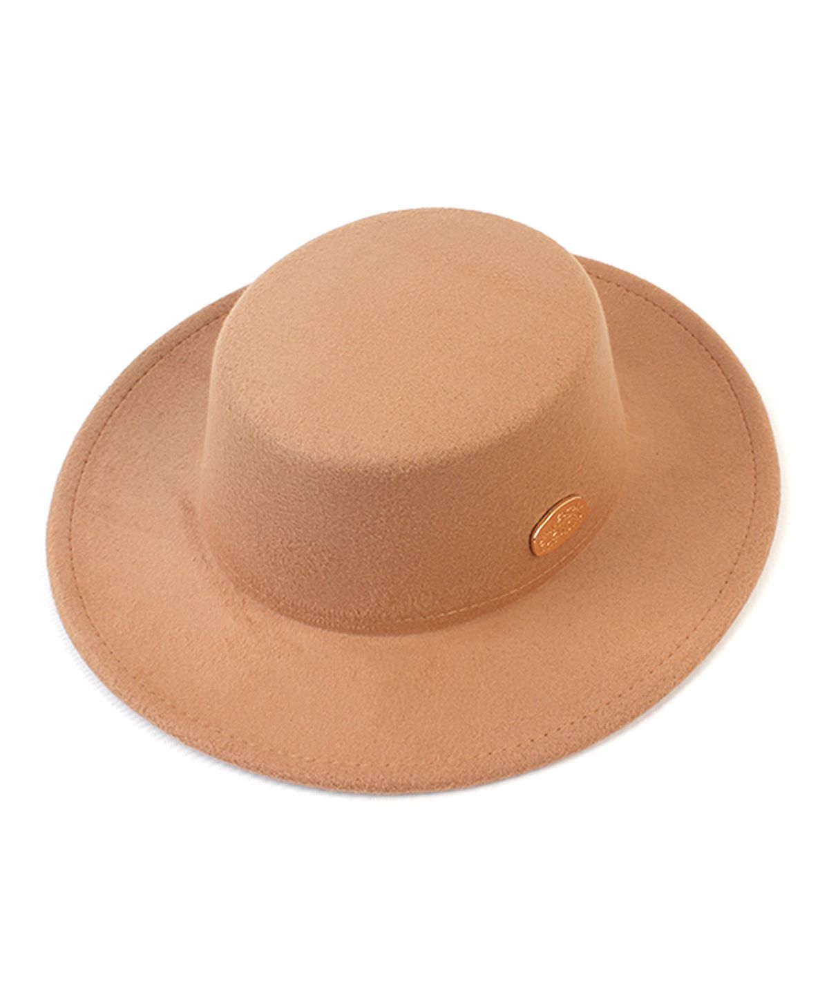 유니버셜 케미스트리(UNIVERSAL CHEMISTRY) Poly Beige Flat Fedora 페도라