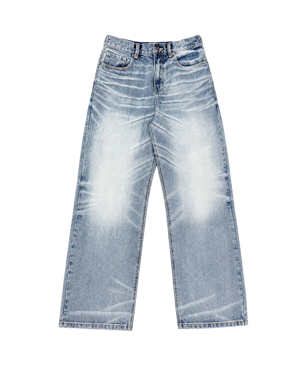 포스센스티브(FORCESENSITIVE) fst wide denim pants (blue)
