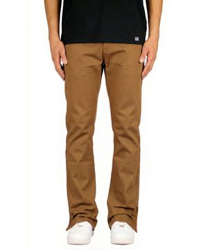 타바코 브라운 플레어 팬츠