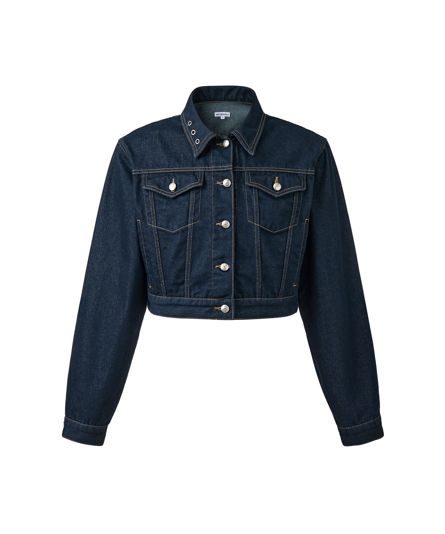 MUSINSA公式 | ANOTHERYOUTH クロップパディッドデニムジャケット