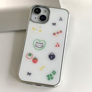 [범퍼실버]썸캣 타투 맥세이프 폰 케이스