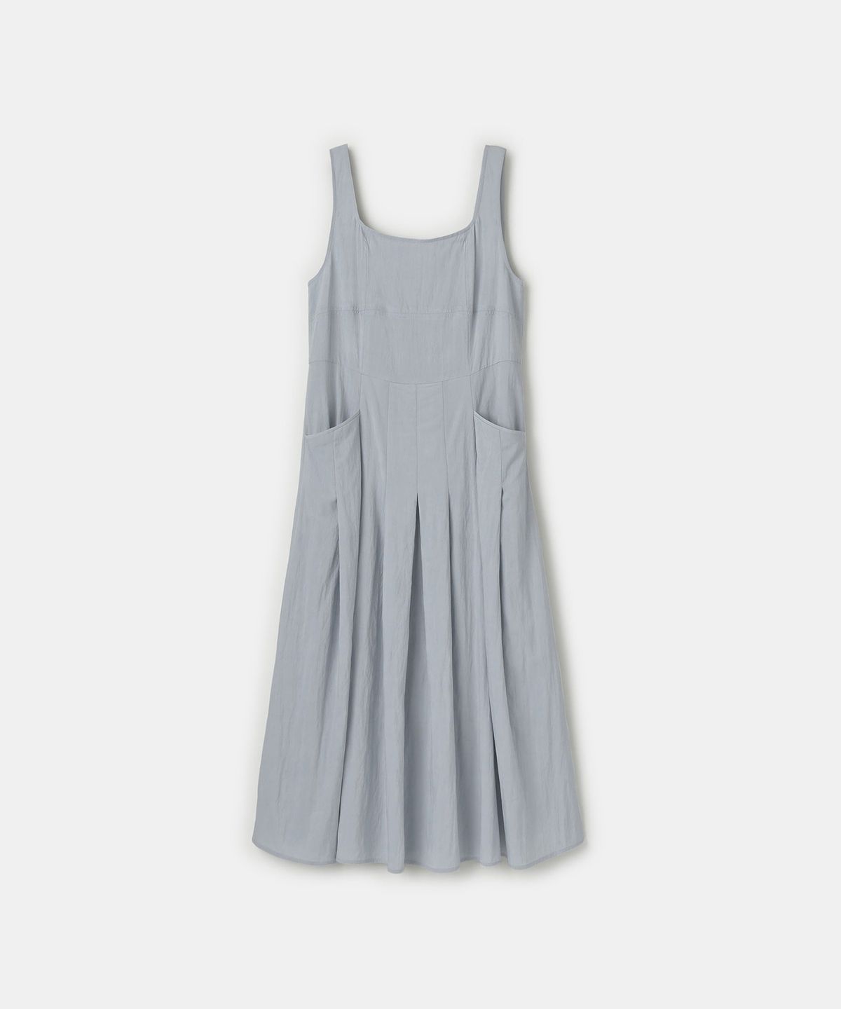 더라이(THERYE) Pocket Pleated Dress(Light Blue)