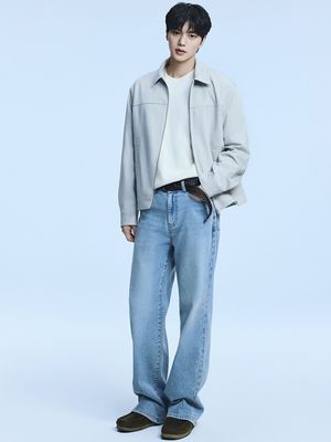 남성 컴포트 와이드핏 데님 팬츠_PHG1DP1039