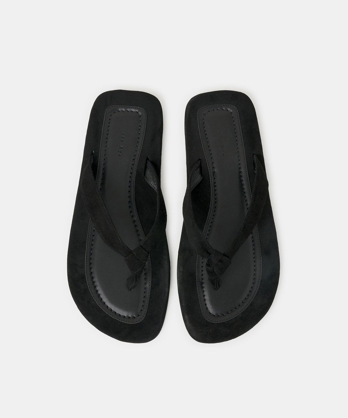 더라이(THERYE) Twist Flip-Flop(Black)