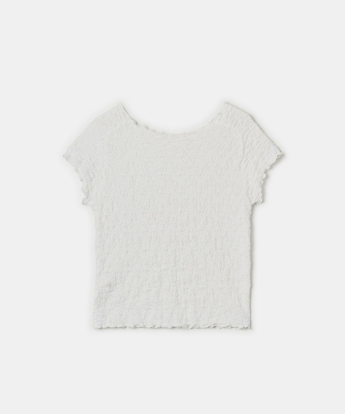 더라이(THERYE) Wrinkle T-shirt(White)
