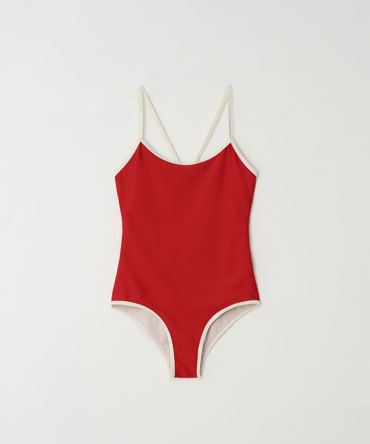 더라이(THERYE) Hole Back Swim Suit(Red)