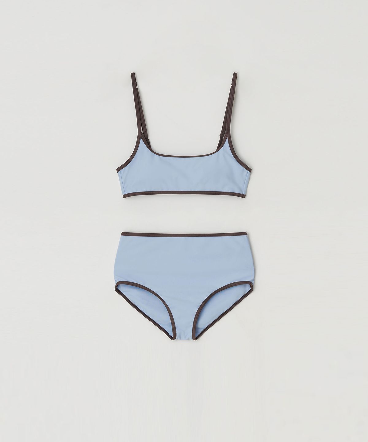 더라이(THERYE) Color Block Bikini(Light Blue)