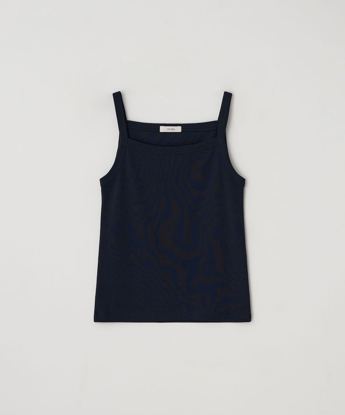 더라이(THERYE) Cotton Ribbed Sleeveless(Navy)