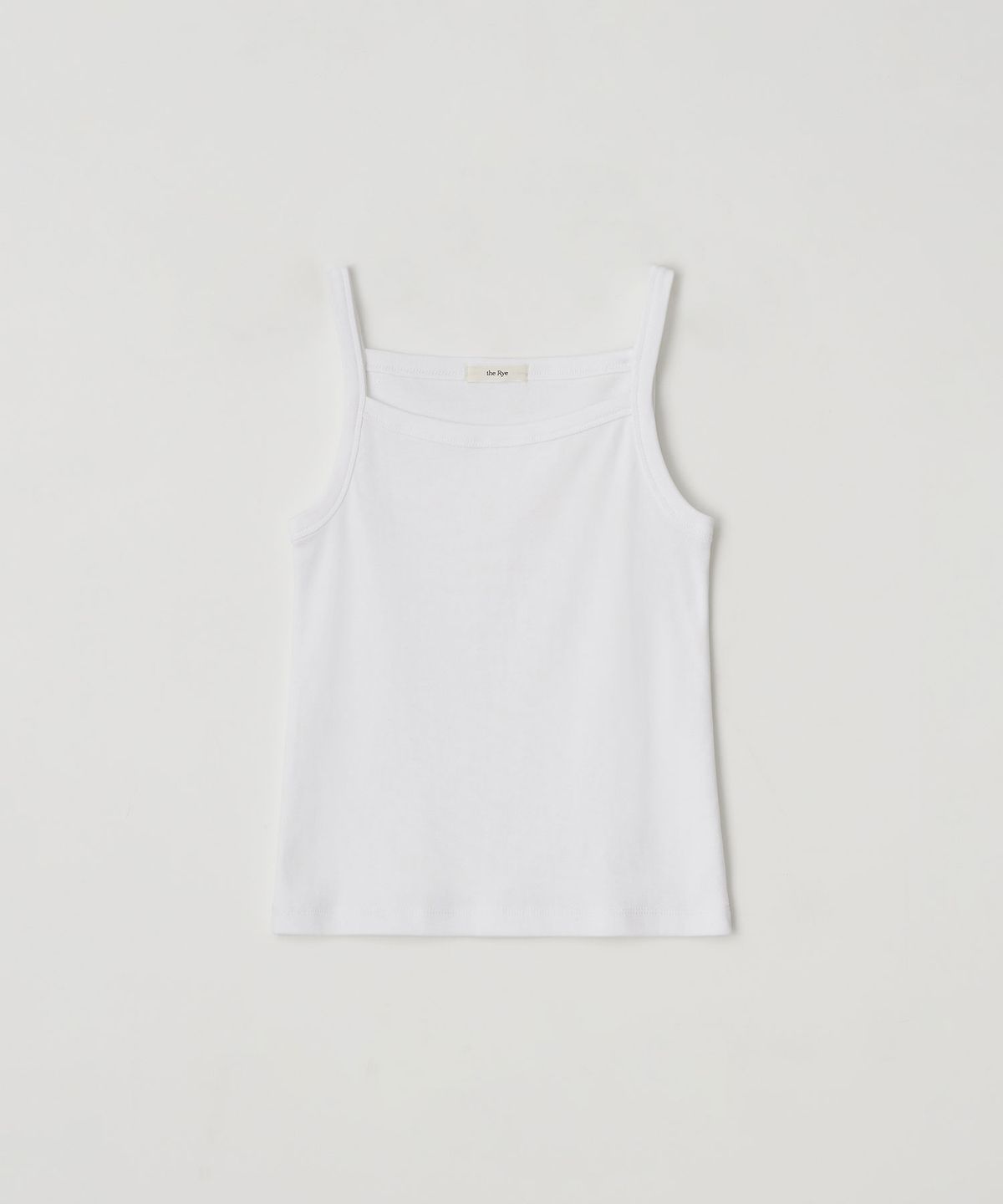 더라이(THERYE) Cotton Ribbed Sleeveless(Ivory)