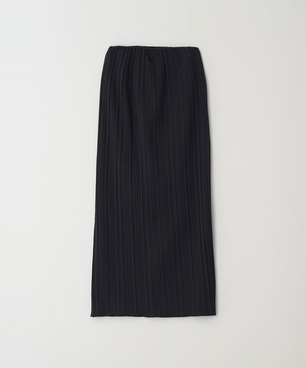 더라이(THERYE) Pleats Long Skirt(Charcoal)