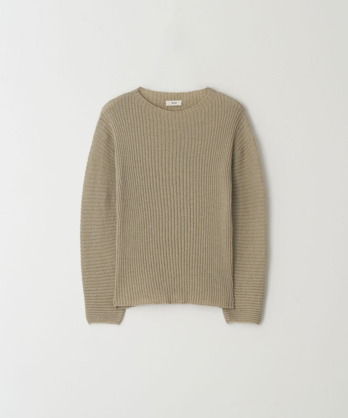 더라이(THERYE) Pleats Long Sleeve Knit(Beige)