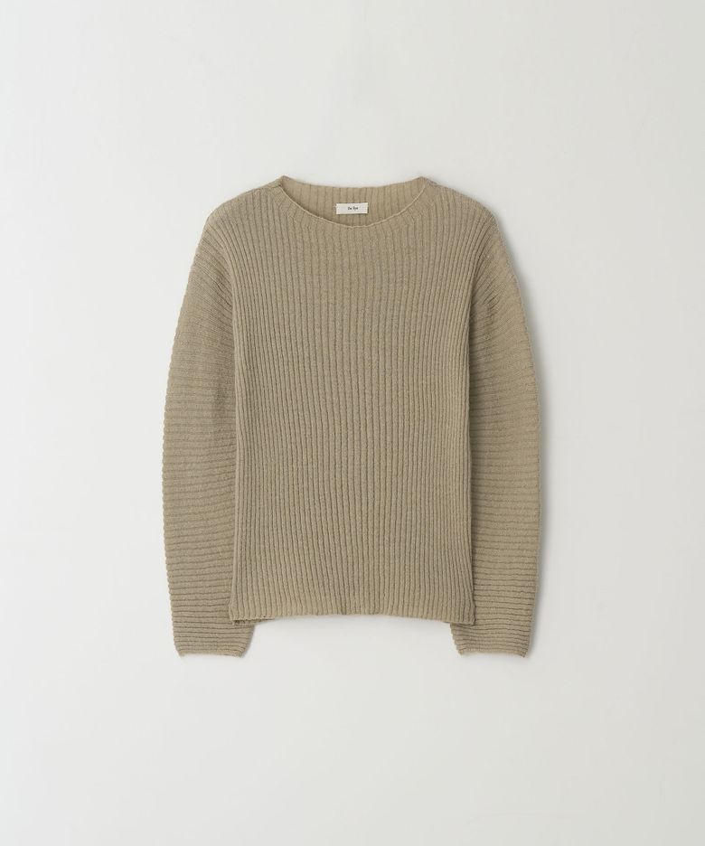 Pleats Long Sleeve Knit(Beige)