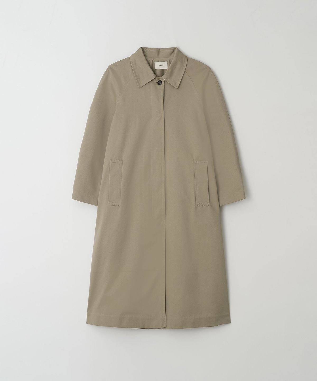 더라이(THERYE) Balmacan Trench Coat(Beige)