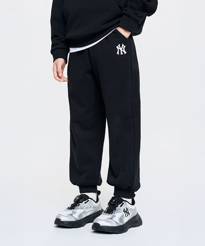 베이직 스몰로고 조거 팬츠 NY (Black)