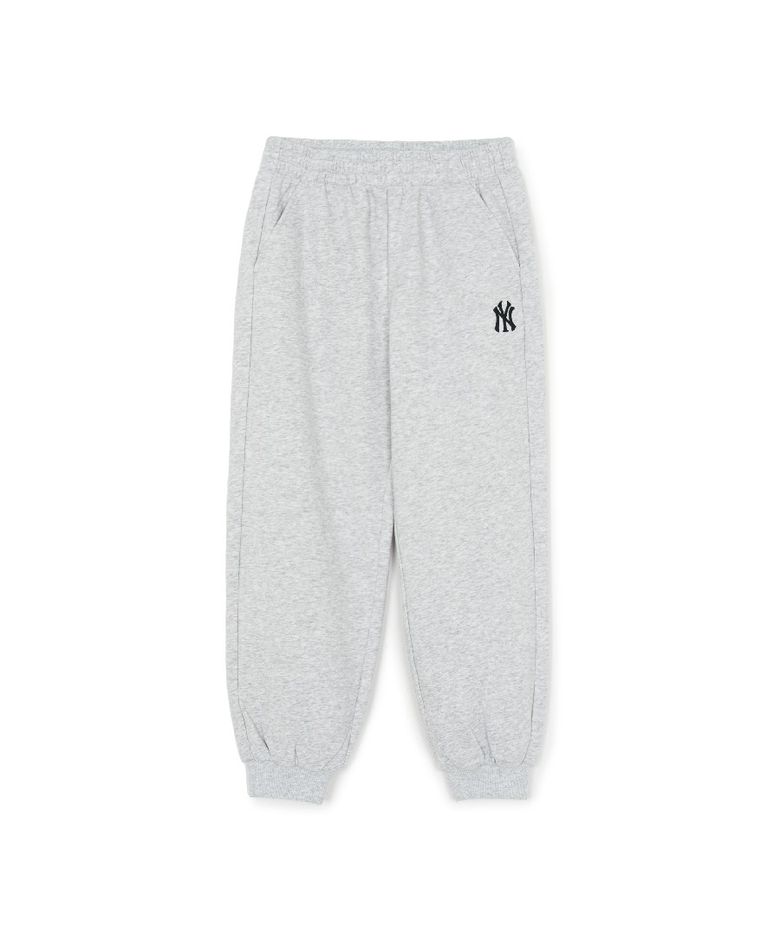 베이직 스몰로고 조거 팬츠 NY (L.Melange Grey)