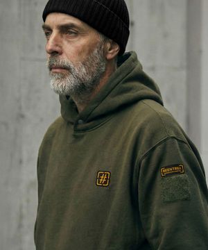 해시태그 워크 후드티(카키)