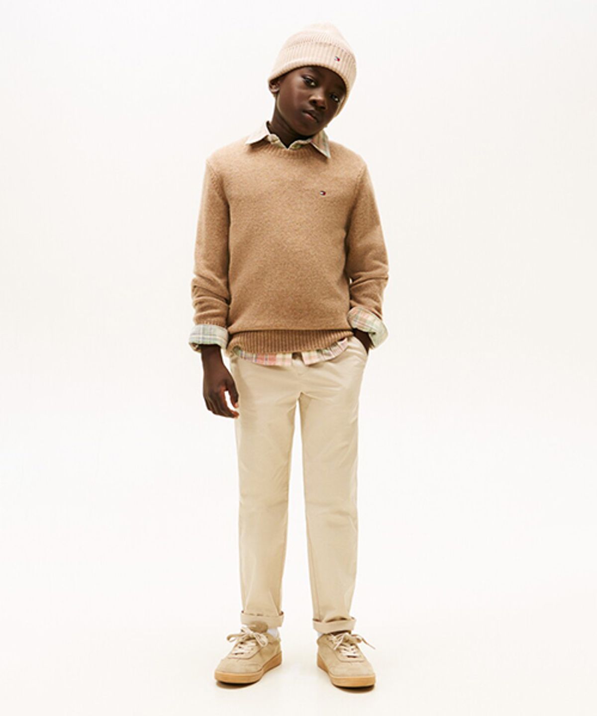타미힐피거 키즈(TOMMY HILFIGER KIDS) 스트레이트 치노 팬츠