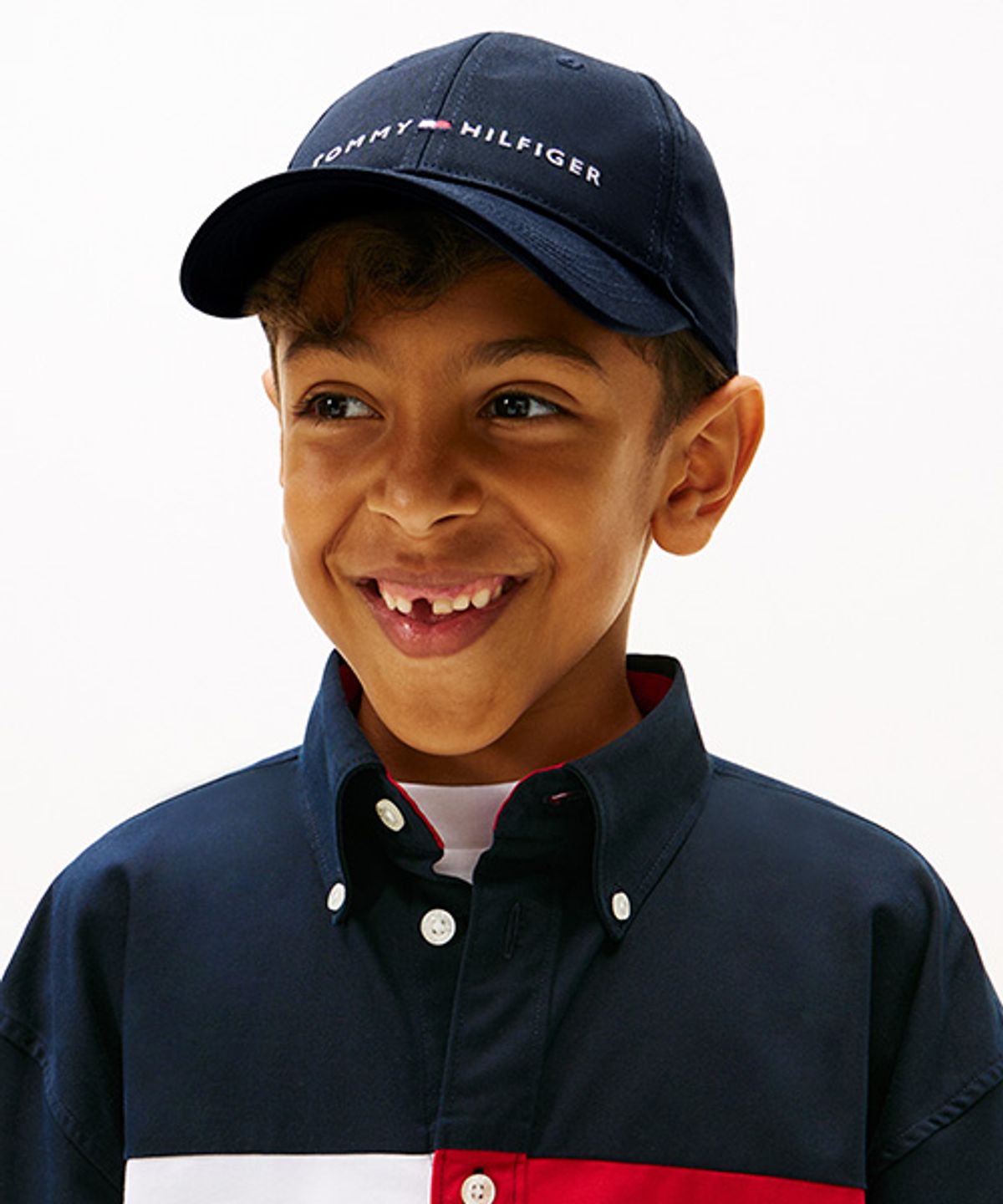 타미힐피거 키즈(TOMMY HILFIGER KIDS) 에센셜 로고 볼캡