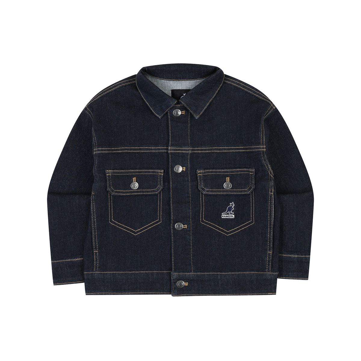 캉골키즈(KANGOL KIDS) 데님 자켓 SA 0101 네이비
