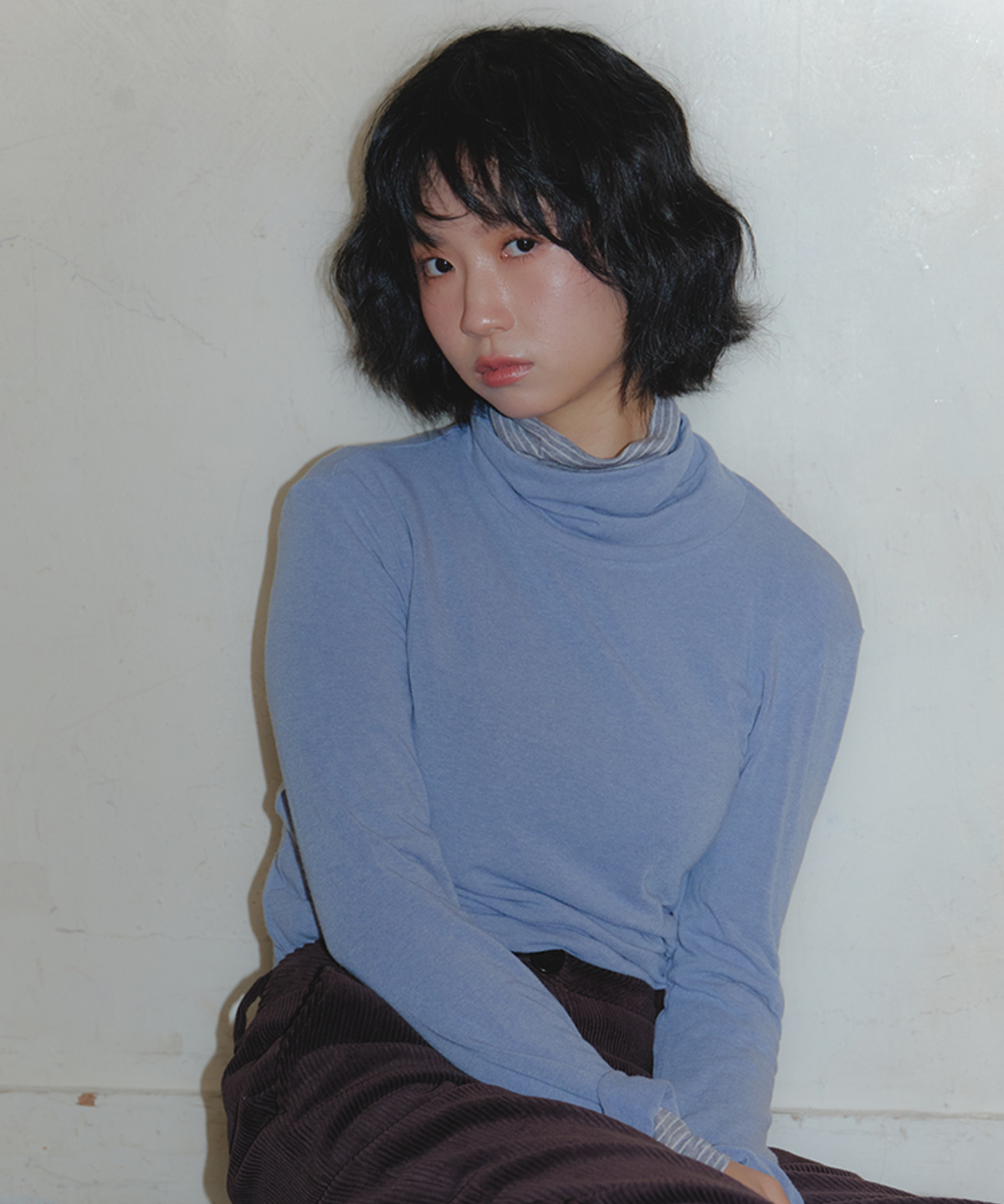 리지(LEEZIE) Layer Turtleneck Tee (3Colors)