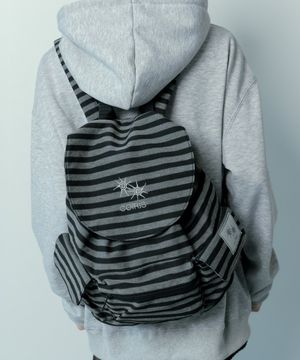 바니아 스트라이프 백팩