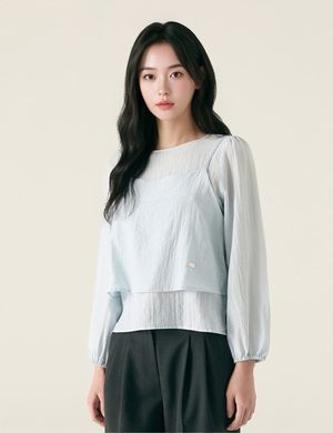 뷔스티에 매칭 블라우스_RMBLG12R11