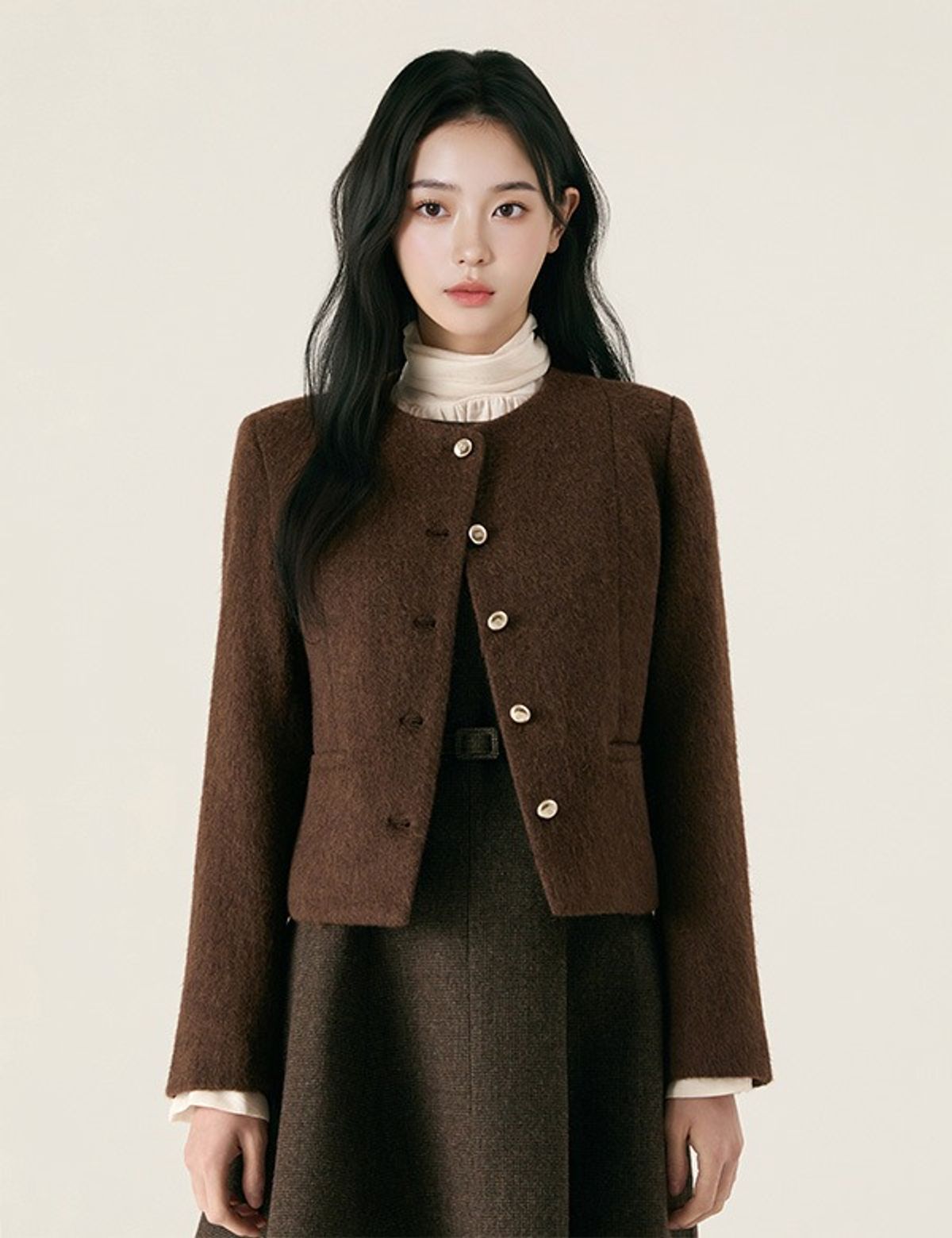 로엠(ROEM) 칼라리스 헤어리자켓_RMJKG11RT1