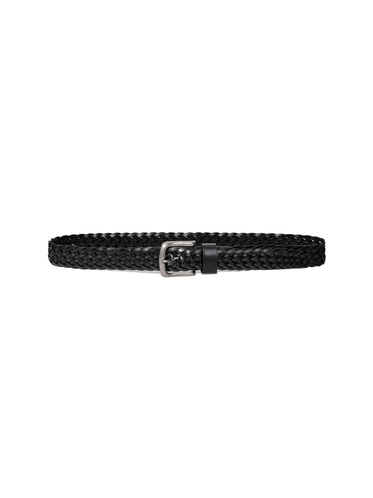 글로니(GLOWNY) G CLASSIC BRAIDED BELT (BLACK)