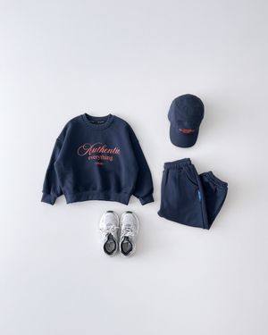 플레이 맨투맨+리듬 조거팬츠 SET