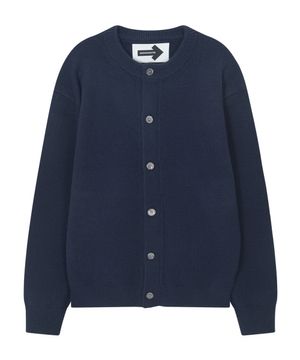 라운드 가디건 네이비 (round cardigan /navy)