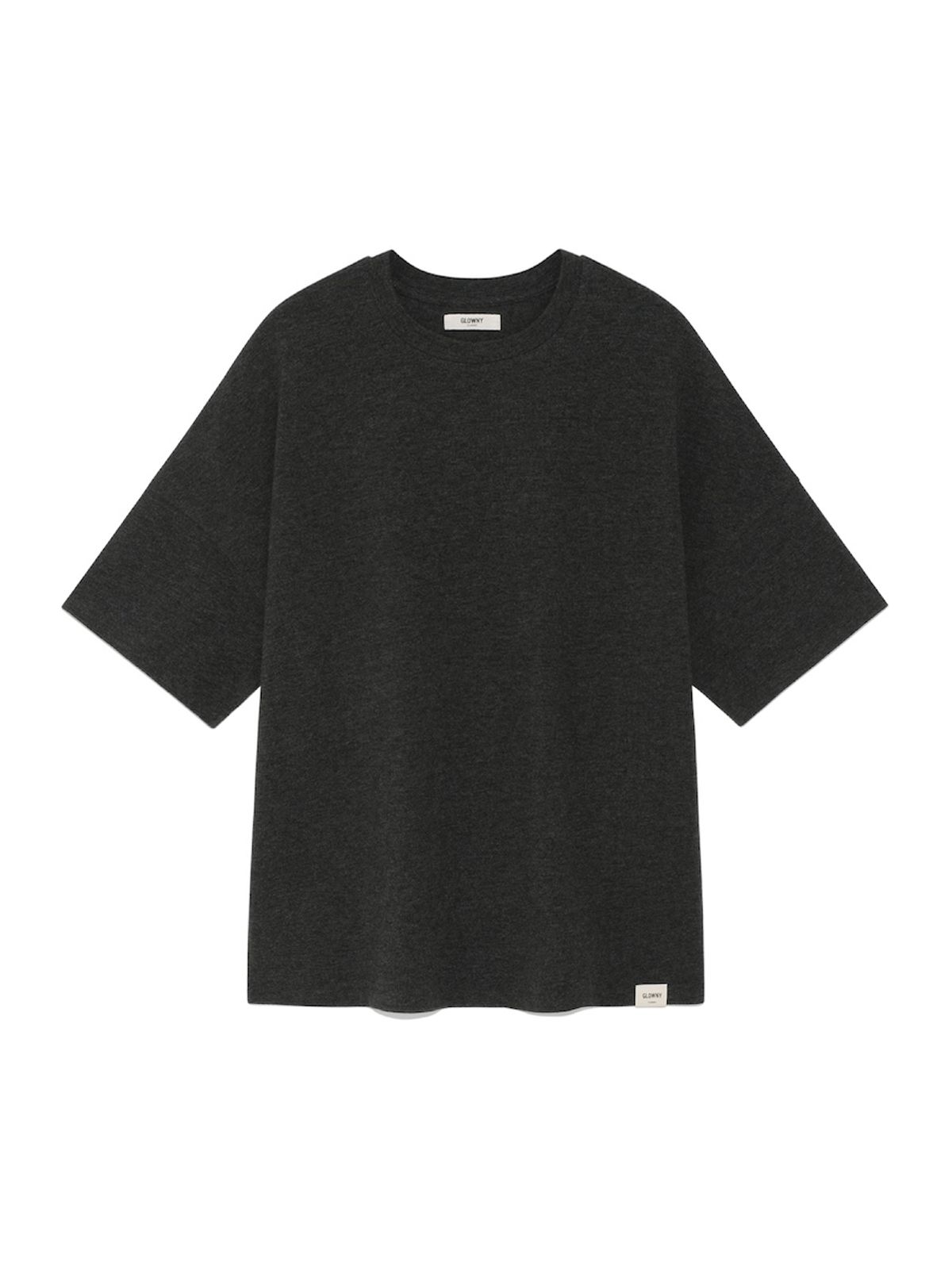 글로니(GLOWNY) G COZY BOX TEE (CHARCOAL)