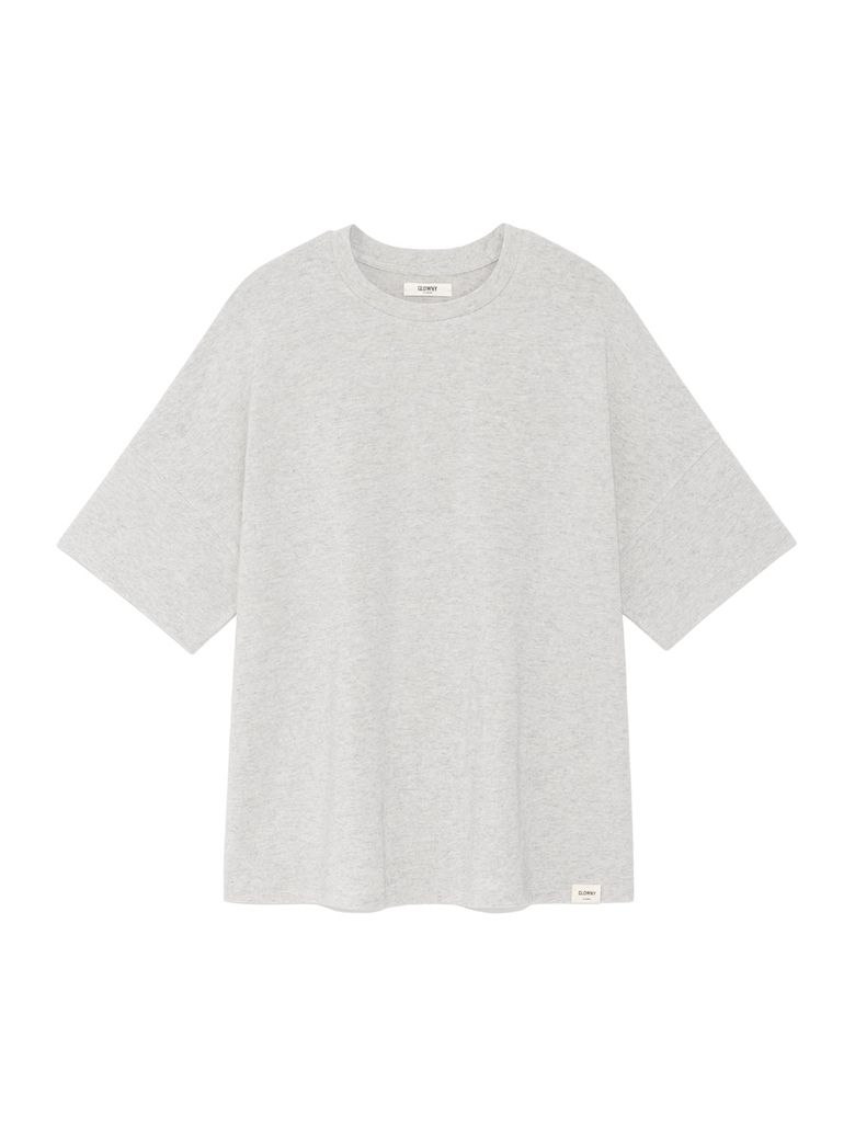 G COZY BOX TEE (MELANGE GRAY)