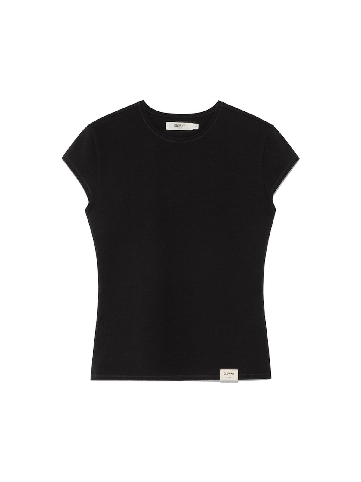 글로니(GLOWNY) G SLIM TEE (BLACK)