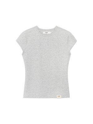 G SLIM TEE (MELANGE GRAY)
