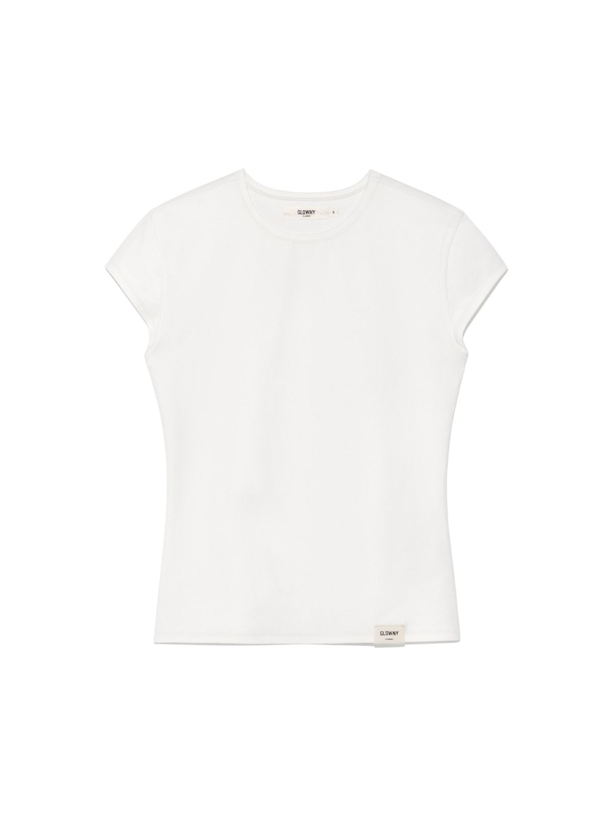 글로니(GLOWNY) G SLIM TEE (WHITE)