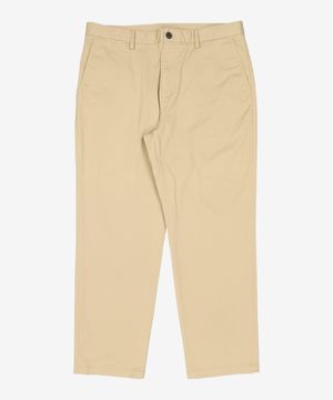 테이퍼드 치노 팬츠 [베이지] 36
