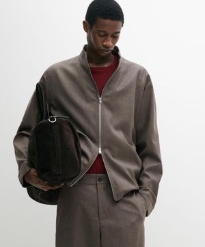 울 블렌드 재킷