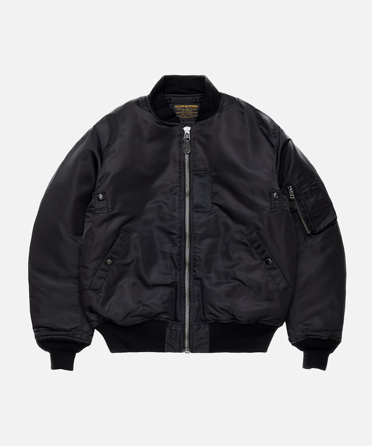 와이엠씨엘케이와이(YMCL KY) U.S. Type MA-1 Flight Jacket - Black