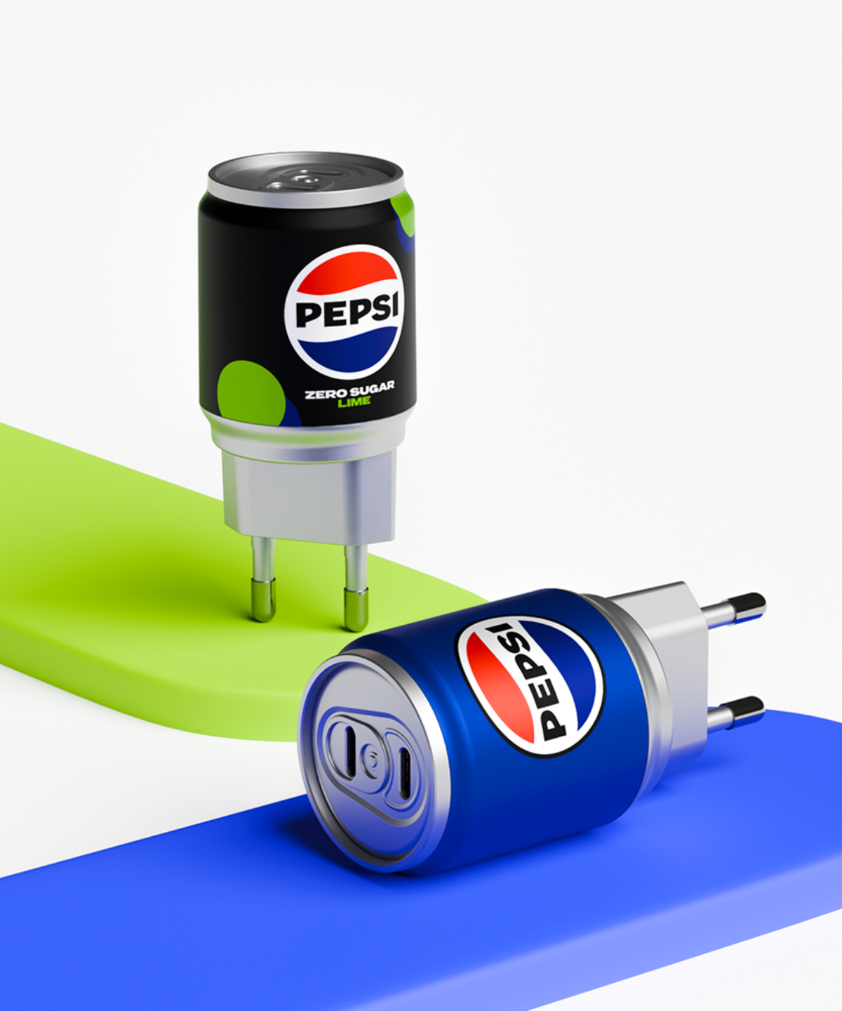 미니덕트(MINIDUCT) [미니덕트xPEPSI] 펩시 45W 초고속 충전기