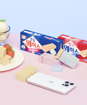 [미니덕트x해태제과]웨하스 도킹형 보조배터리 5000mAh